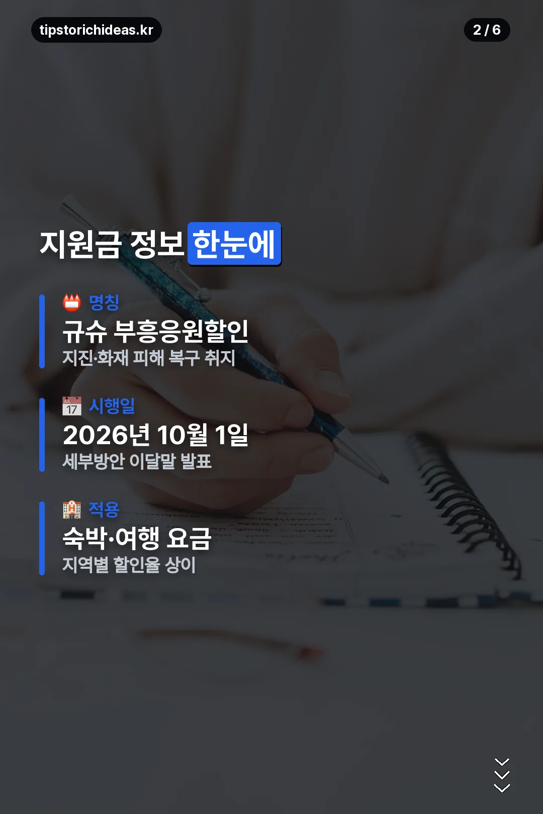 지원금 정보 한눈에