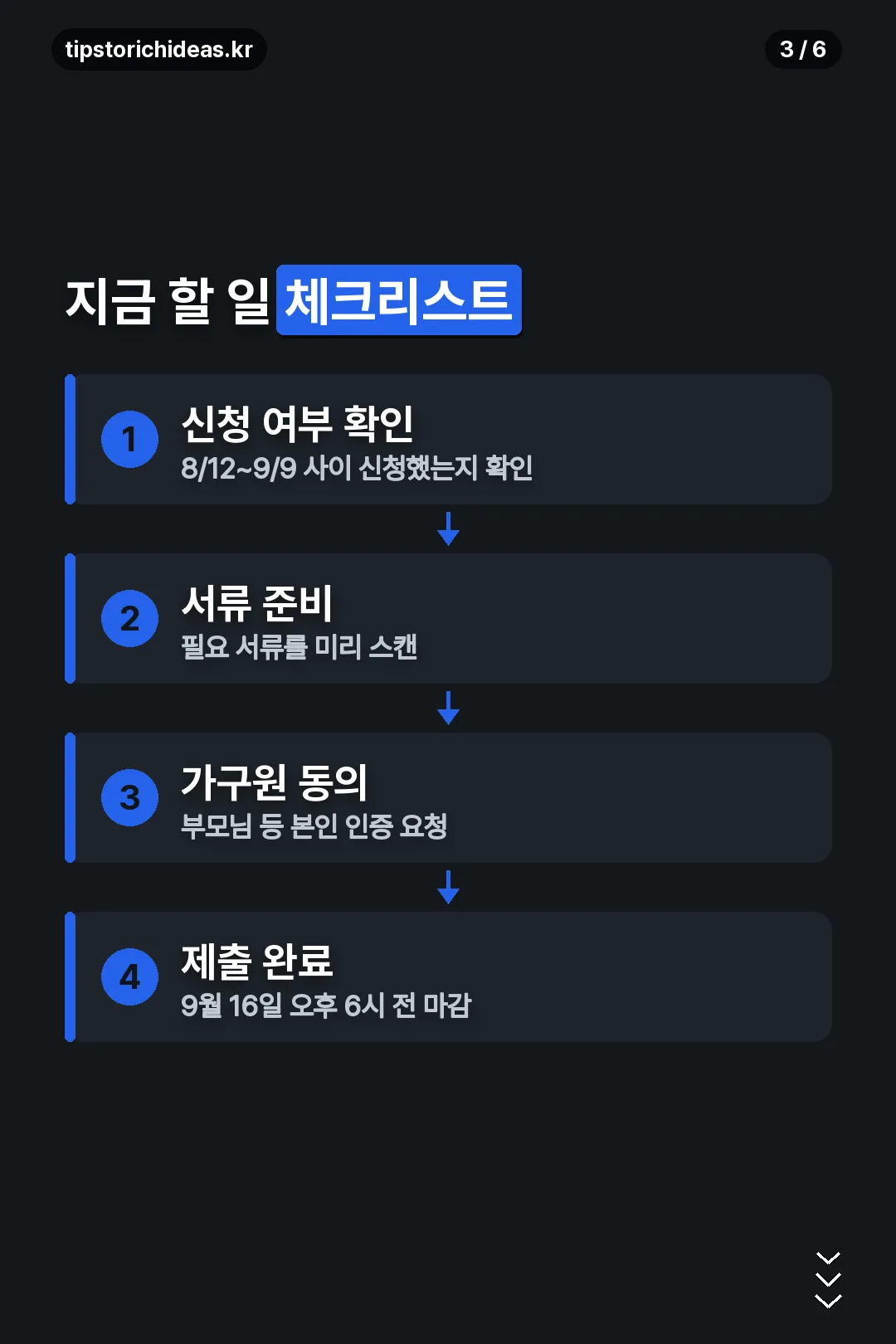 지금 할 일 체크리스트