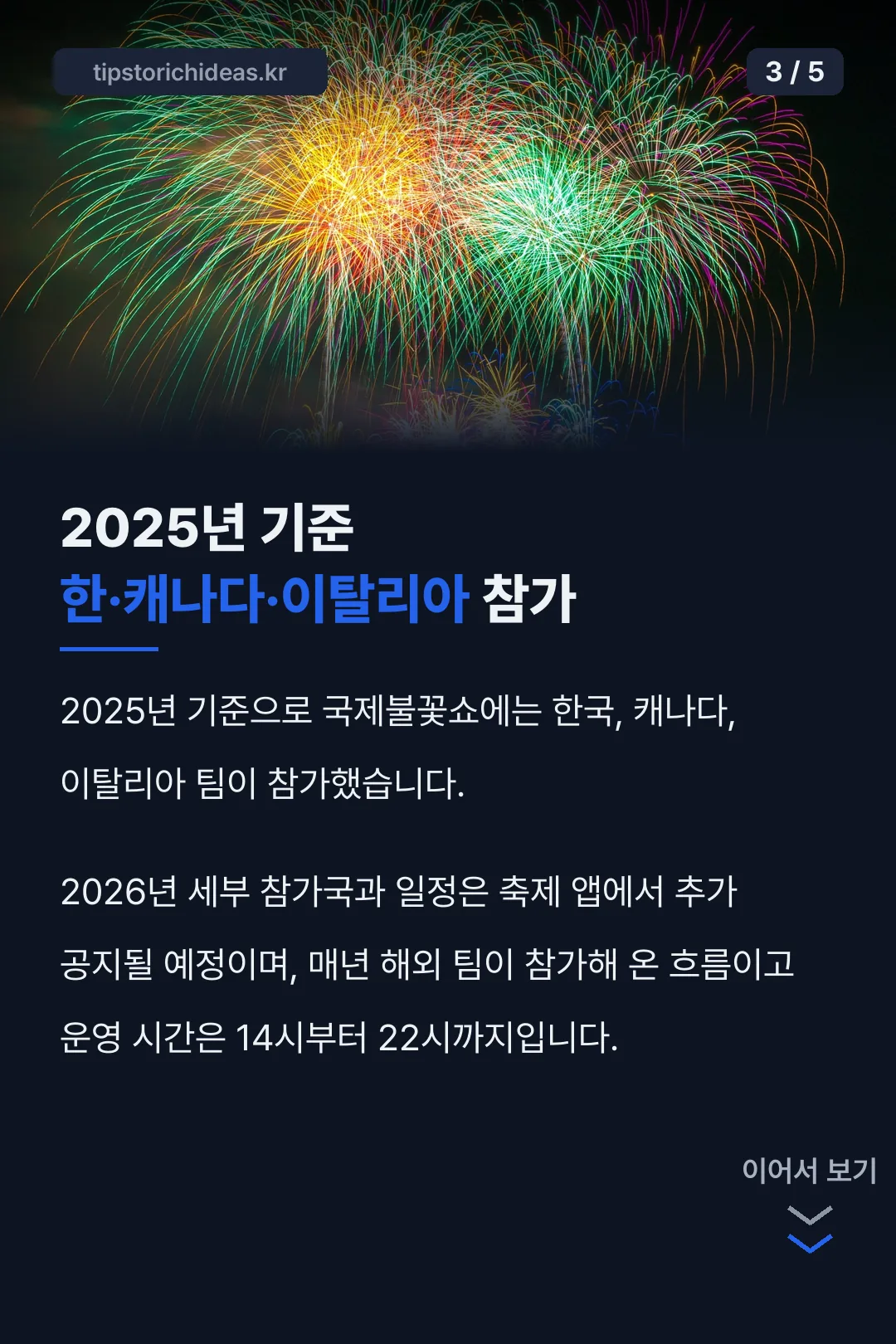 2025년 참가국 정리