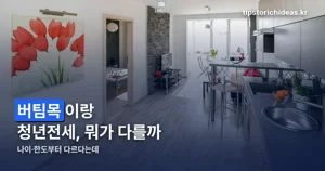 버팀목 청년전세대출, 2026년 자격·한도·금리 총정리